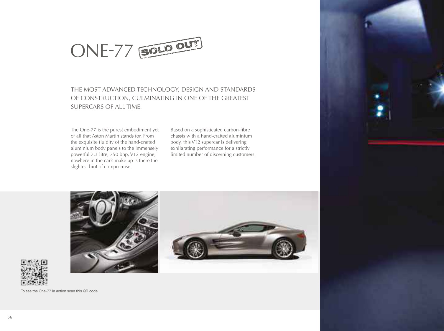 2012 Aston Martin Model Range Brochure Page 66
